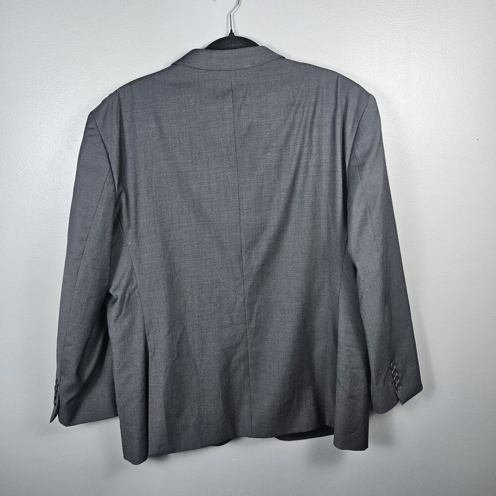 Kenneth Cole Dark Gray Awearness Extreme Slim Fit Sport Coat 46R Blazer Coat‎ - Picture 2 of 12